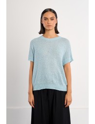 Maille à manches courtes