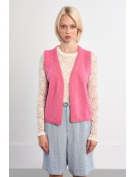 Sleeveless bolero