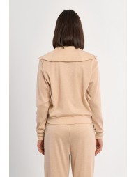 Veste de jogger irisée à double zip