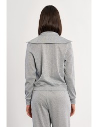 Veste de jogger irisée à double zip