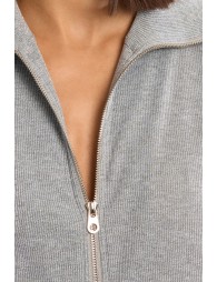 Veste de jogger irisée à double zip