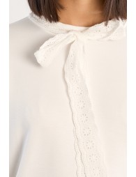 Sweat-shirt décontracté avec col nouable