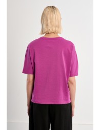 T-shirt oversize palmier