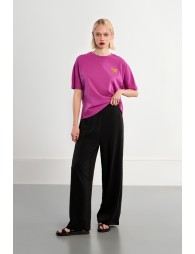 T-shirt oversize palmier