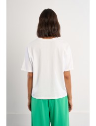 Oversized palm tree T-shirt