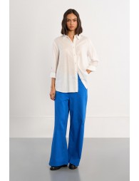 Camisa de mujer manga 3/4, ajustable.