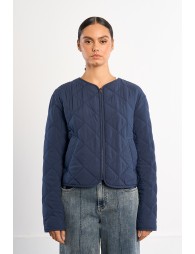 Chaqueta de mujer de manga larga, acolchada.