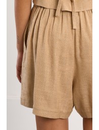 Linen shorts