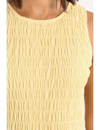 Cotton smocked dress