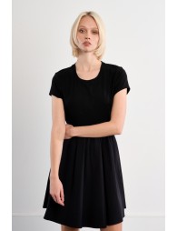 Robe mini en nylon, à cordon