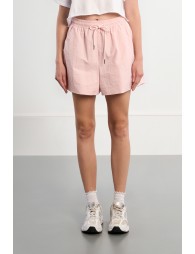 Short de survêtement en nylon et en dentelle