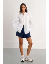 Large chemise en coton