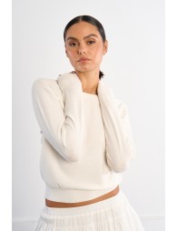 Basic rhinestone sweater
