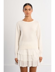 Pull basique à strass