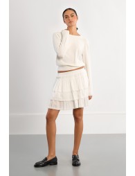 Basic rhinestone sweater