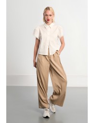 Pantalón de mujer largo, estampado rayas.