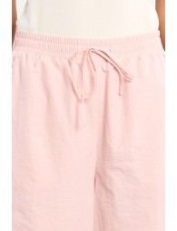 Pantalon de survêtement en nylon et en dentelle