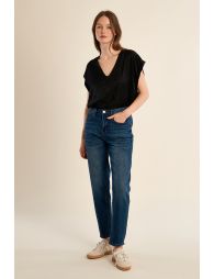 Pantalón vaquero estilo ¨mom¨