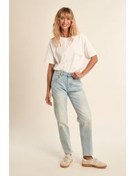 Pantalón vaquero estilo ¨mom¨