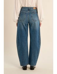 Women's denim pants, wide cut ¨Balloon¨
