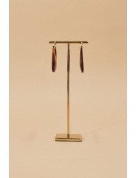 EARING CARAMEL HOOP