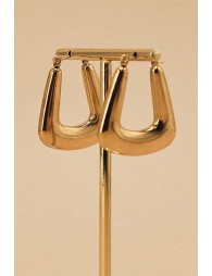 EARING GOLDEN SQUARE