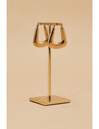 EARING GOLDEN SQUARE