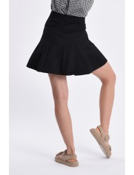 Ruffle mini skirt