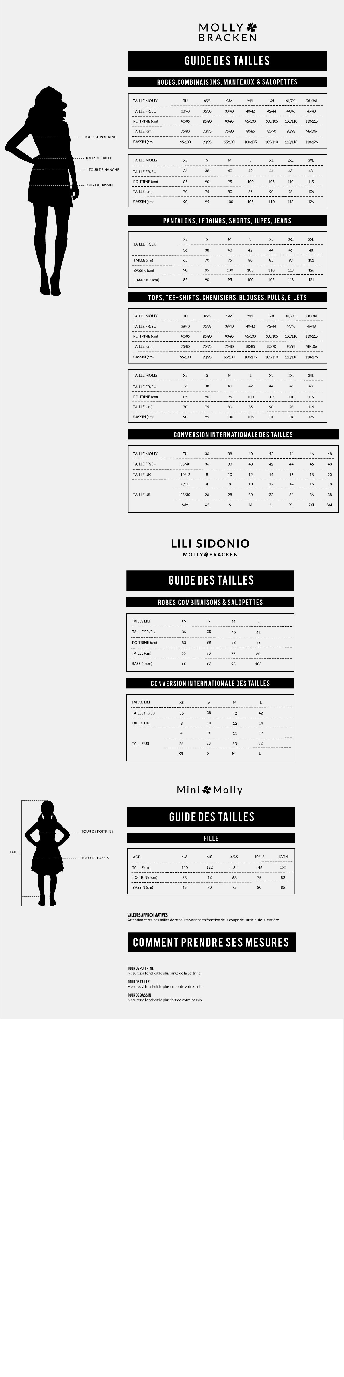 molly bracken taille grand ou petit